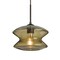 Besa Lighting Zen Cord Pendant, Latte Bubble, Bronze Finish, 1x60W Incandescent 1JT-ZENLT-BR - alternate 1